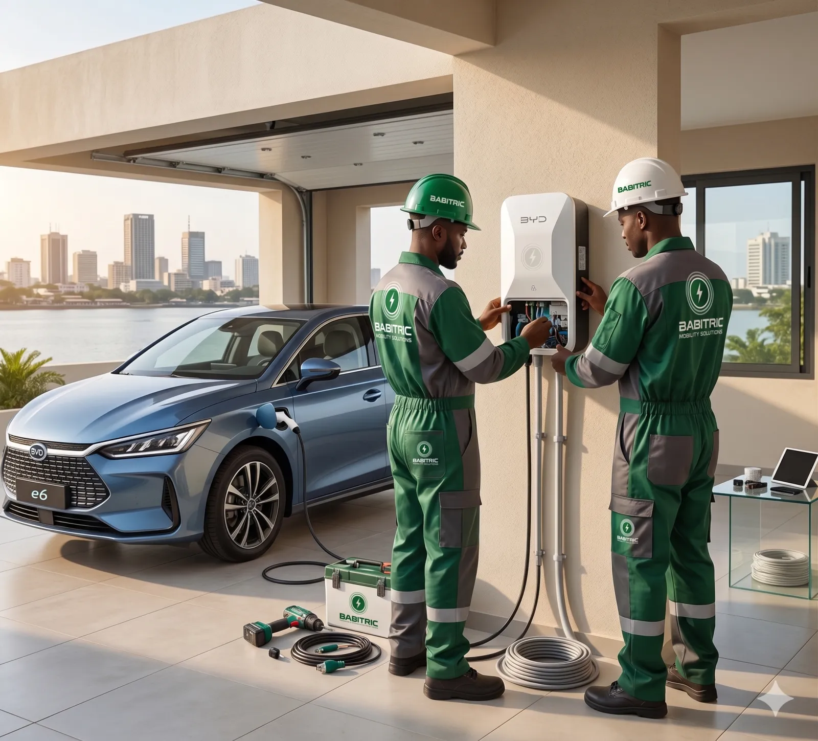 Installation d'un chargeur de voiture électrique à Abidjan : prix, délais et étapes en 2026