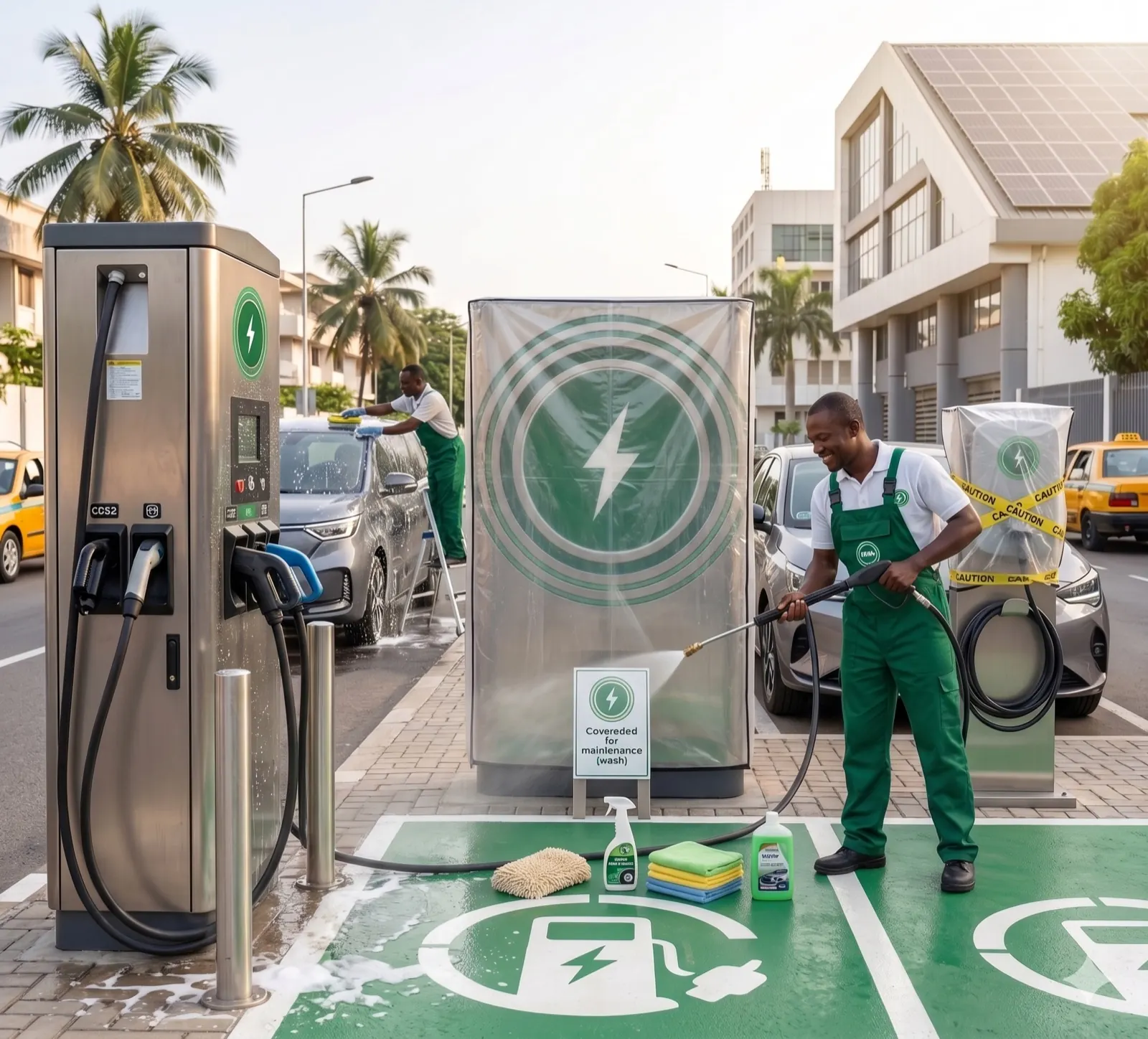 Comment laver sa voiture électrique en Côte d'Ivoire : le guide complet